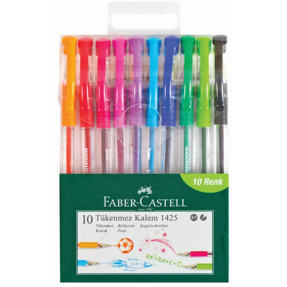 FABER 1425 TÜKENMEZ 10LU POŞET